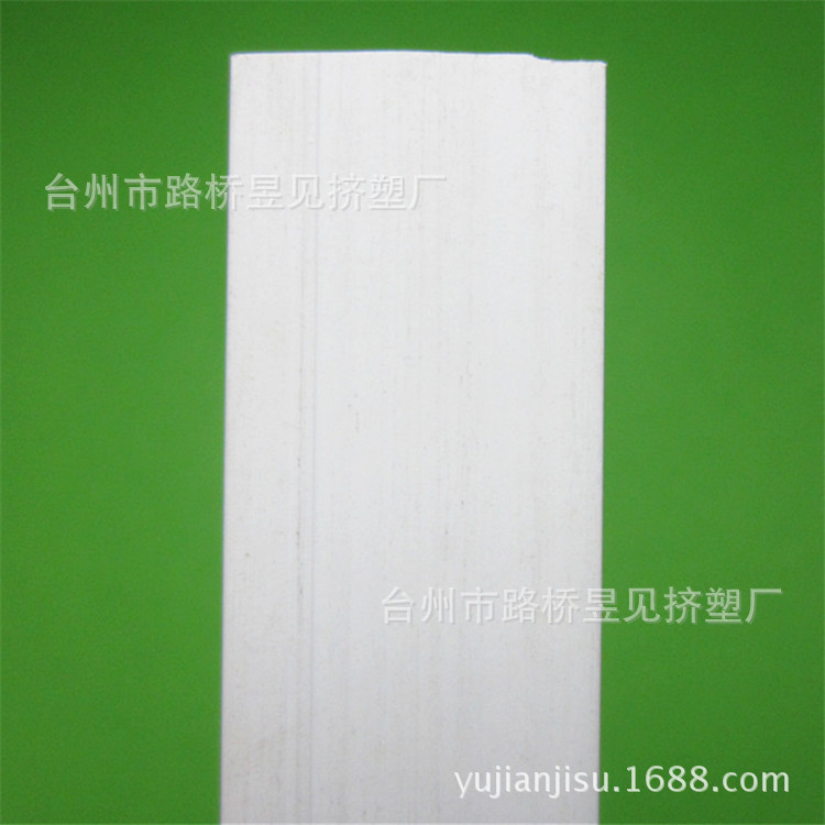 Fabricante PVC perfil plástico extrusión de plástico rígido accesorios mecánicos Accesorios para puertas y ventanas PVC perfil
