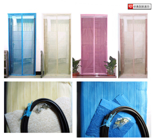 T Home Essentials Anti-mosquito Door Curtain Screen Door Screen Window Magnetic Door Curtain Soft Screen Door Curtain Magnetic Screen Door Curtain