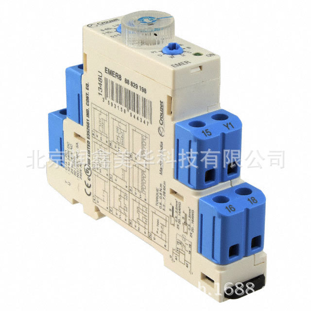 供应高诺斯Crouzet延时继电器88829198螺丝端子DIN轨道功能间隔