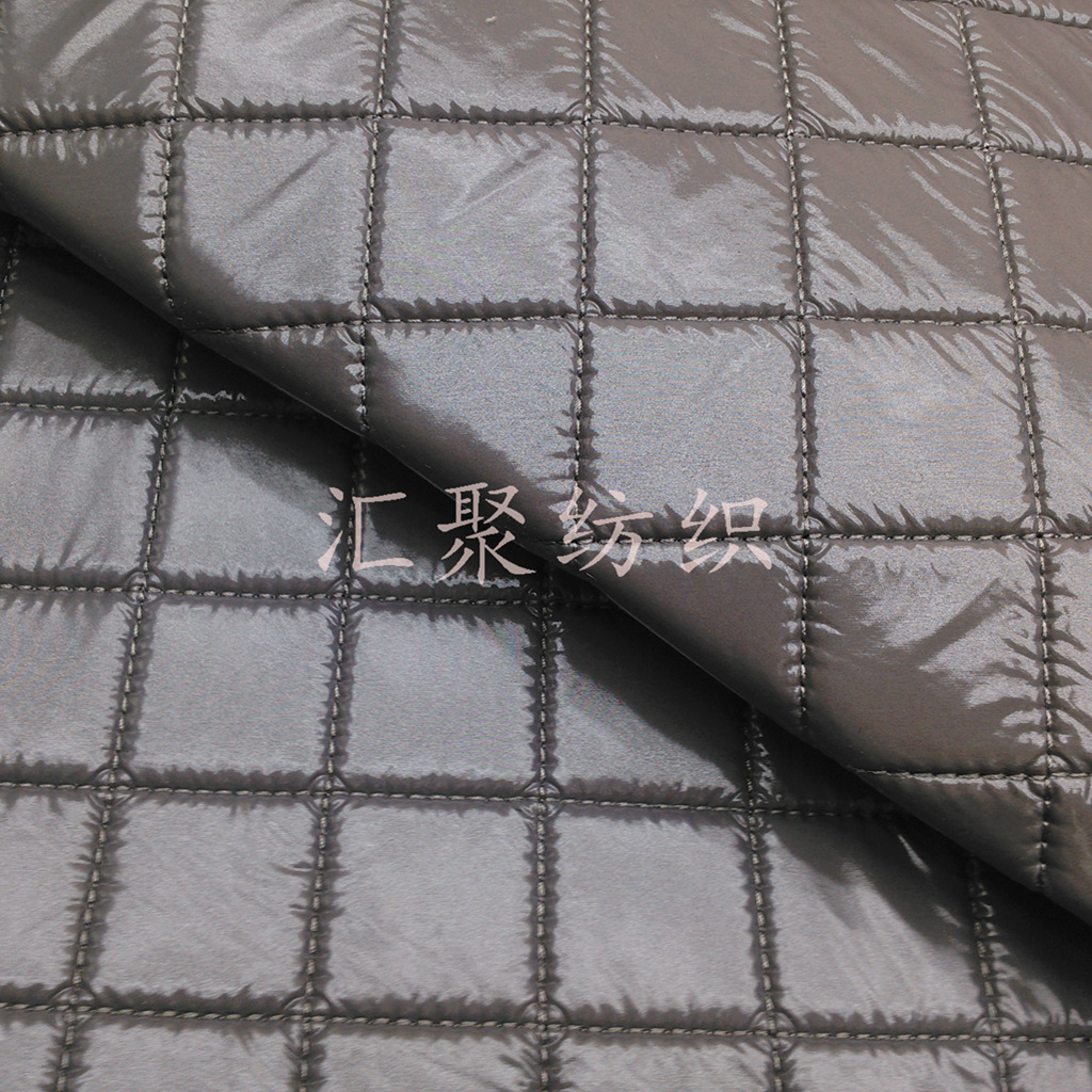 绗缝面料 绗绣面料 海绵填充 复合压棉系列
