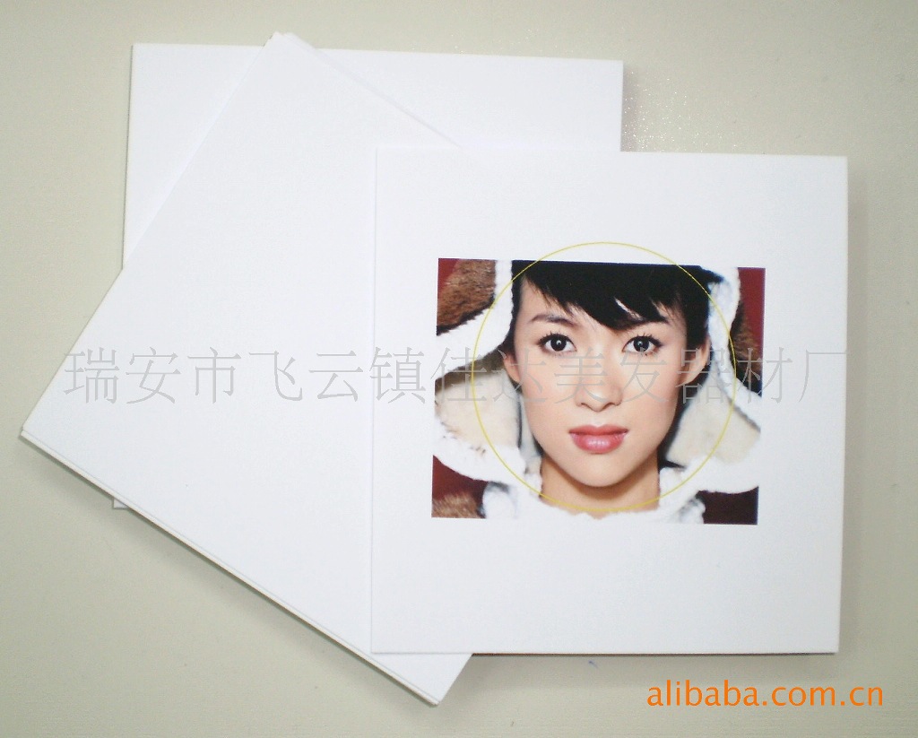 瑞歌厂家直销 立体人面公仔 耗材PVC照片打印纸+保护膜 批发|ms