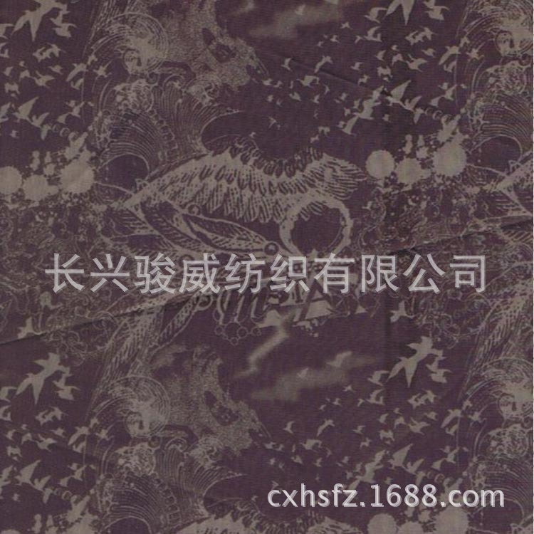 【厂家直销】 供应涤纶棉印花布