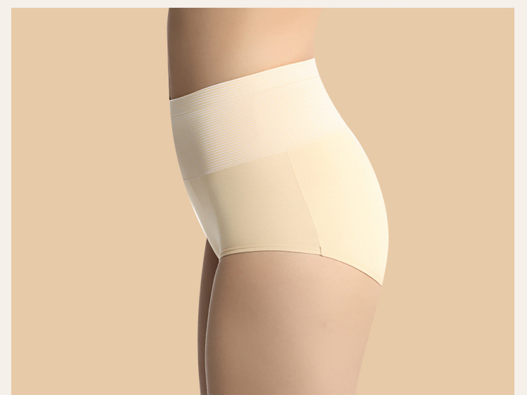 Tóm tắt đồ lót cotton mid-up bốn góc 1 quần nữ màu rắn kích thước lớn quà tặng thanh niên đóng hộp đồ lót 145 quần xì