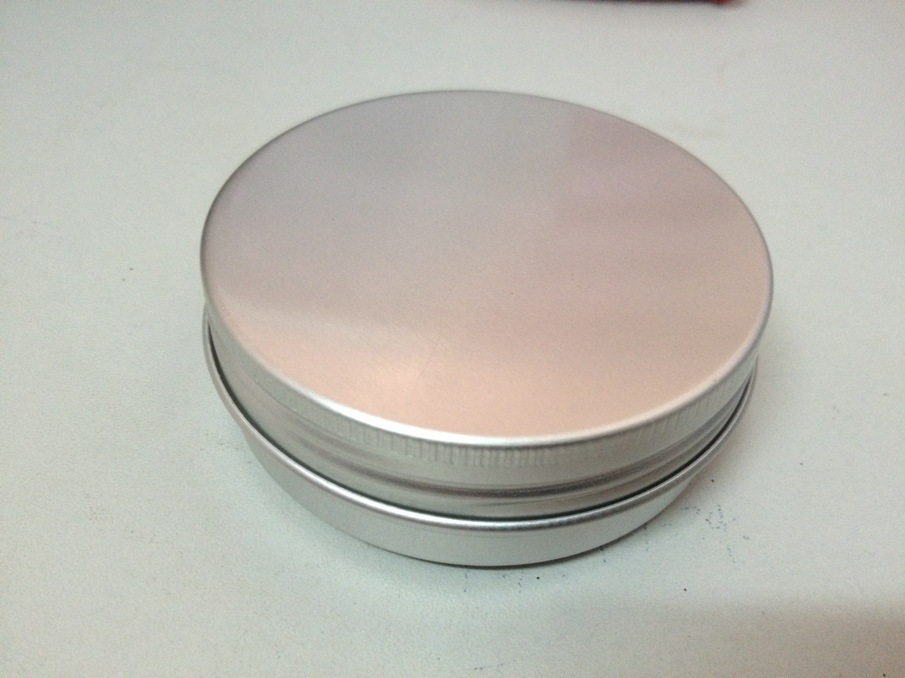 60g 圆形紫草膏唇膏盒 DIY香皂化妆品小铝盒 金属罐 圆盒 带螺纹