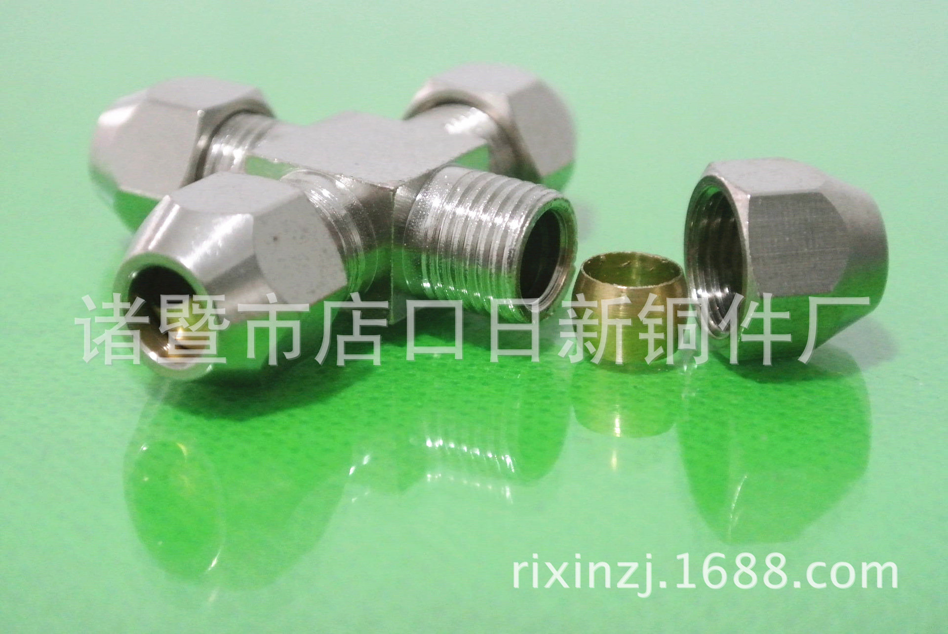 ���������͹���ͨ/��ͭ�ܿ��׽�ͷ681012mm��·��ѹ������ͭ��ͷ