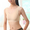 Silk tube top, wireless bra, breast pads, comfortable yoga clothing