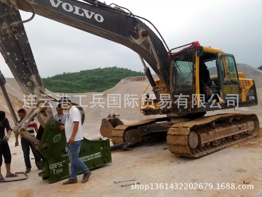 工兵破碎锤 液压破碎锤 矿山破碎头 工兵140 沃尔沃210 T250小松