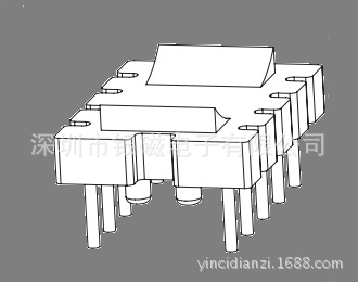 YC-B-014-1磁环底坐、电感线圈底坐