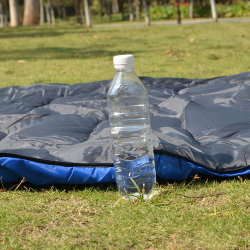 Outdoor thickened and warm sleeping bag, outdoor mountaineering and camping adult lunch break cotton sleeping bag, autumn and winter 2.4kg