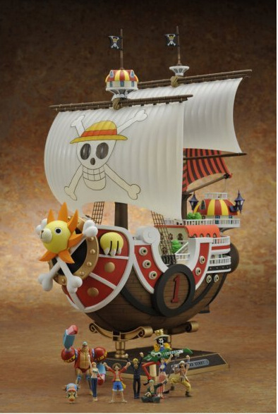 海賊王裡陽光號桑尼號千陽號模型4
