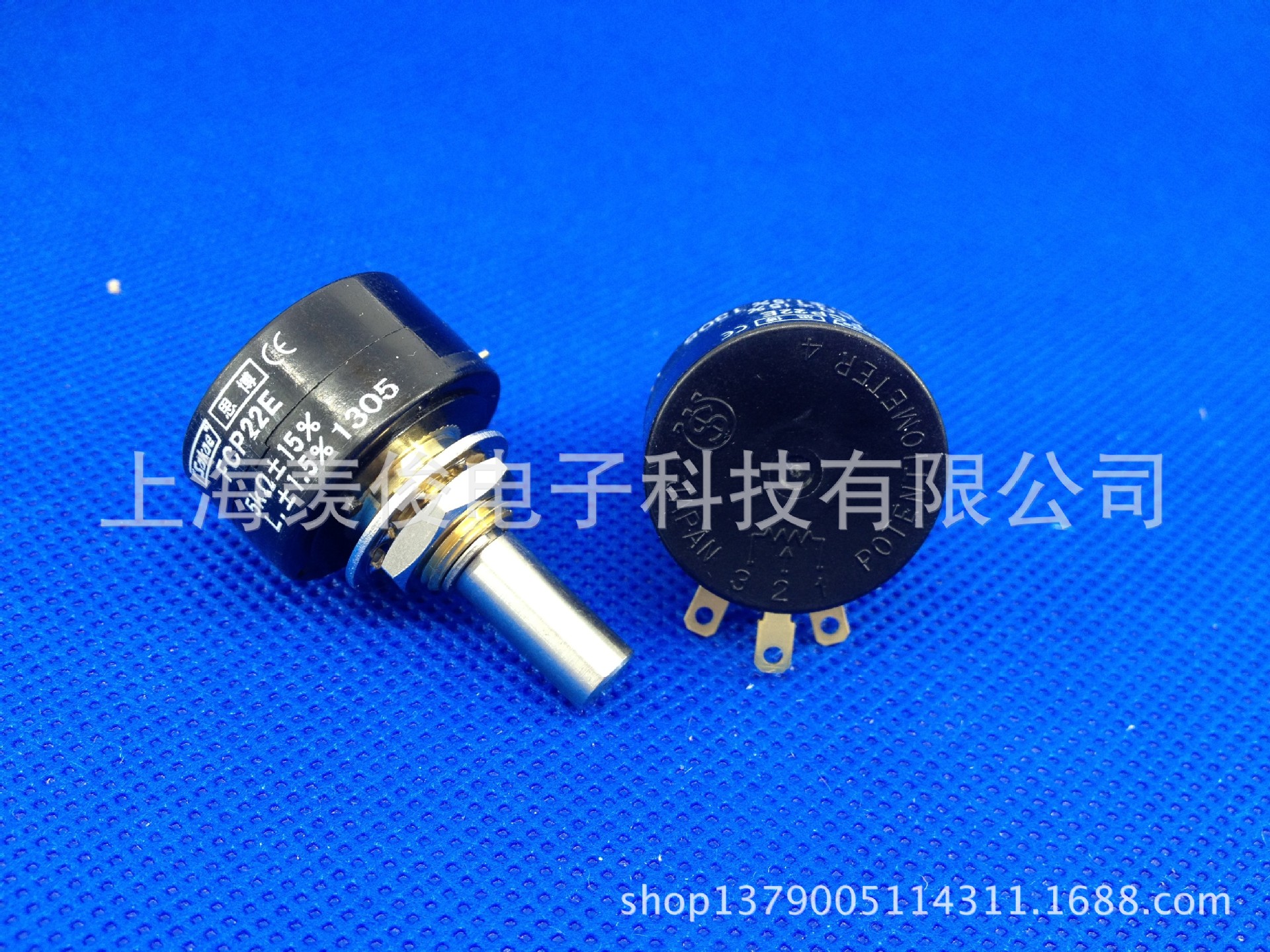 日本原装进口 Sakae 思博 FCP22E 5K  单圈导电塑料电位器