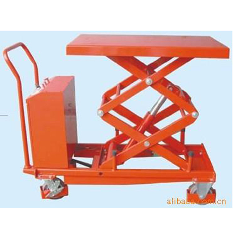 厂家批发CYT-DE竞励福电动平台车 堆高升降车 液压平台