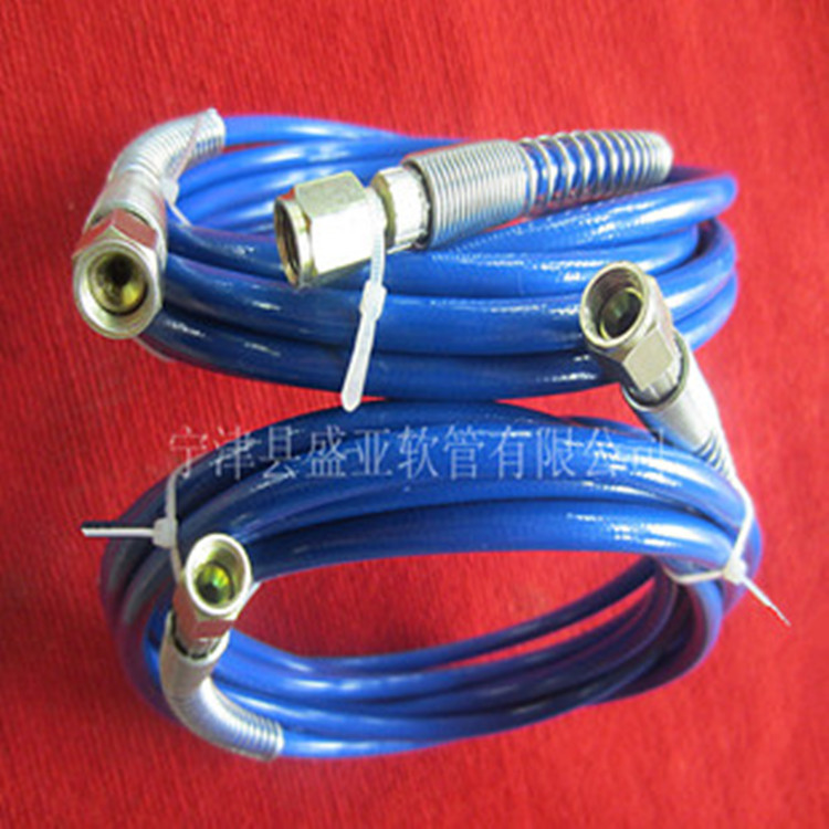 现货供应DN4高压注浆管双层纤维编织防水堵漏耐腐蚀性管尼龙材质