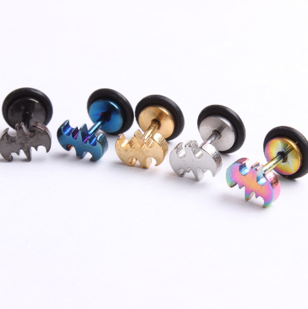 Labret piercing jewelry detail image