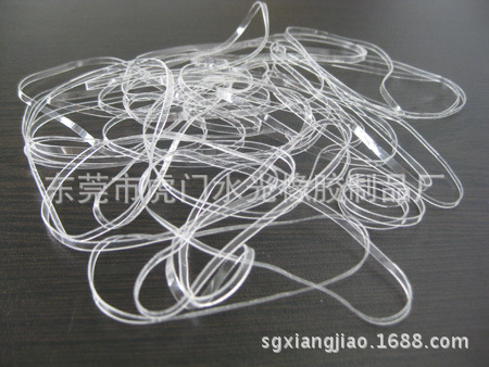 透明环保彩色橡胶圈