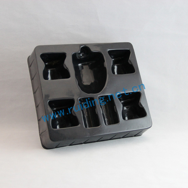 江门厂家 黑色ps托盘，环保ps吸塑