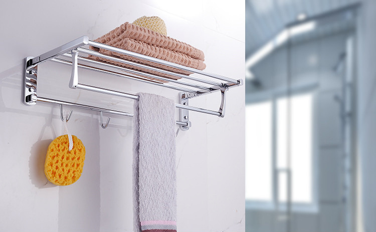 Bathroom pendant new folding with movable clothes hook bathroom movable towel rack folding movable towel rack Bathroom pendant new folding with movable clothes hook bathroom movable towel rack folding movable towel rack