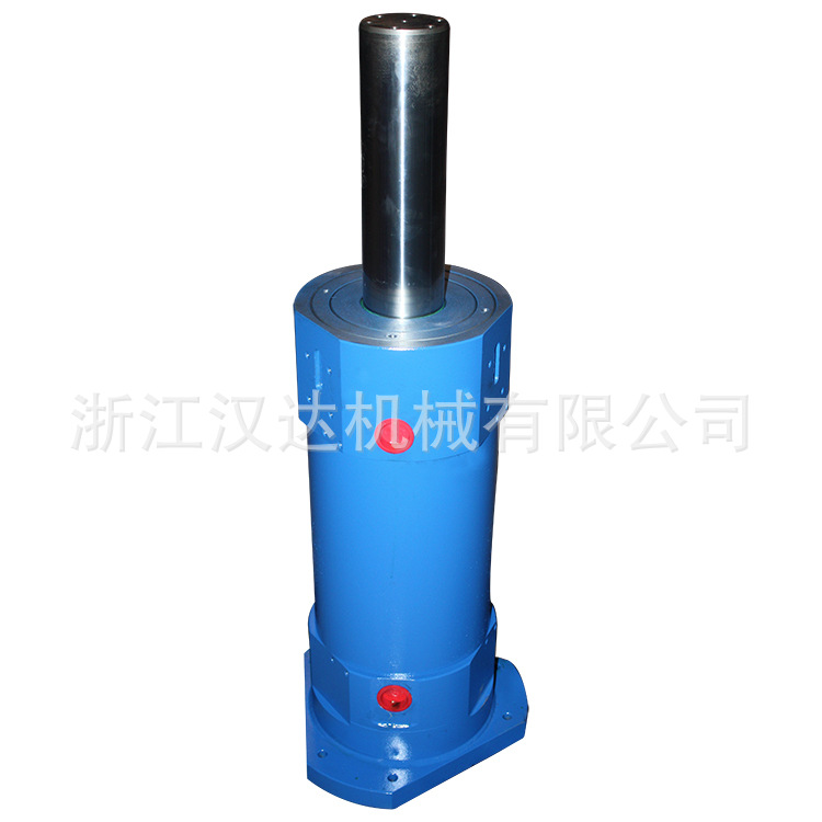厂家专业生产定制圆形大油缸  穿心液压缸 适用于压轮胎设备