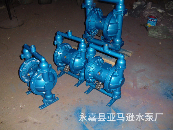 厂家 实用隔膜泵 QBK-25型号不锈钢中间出配F46全套隔膜泵