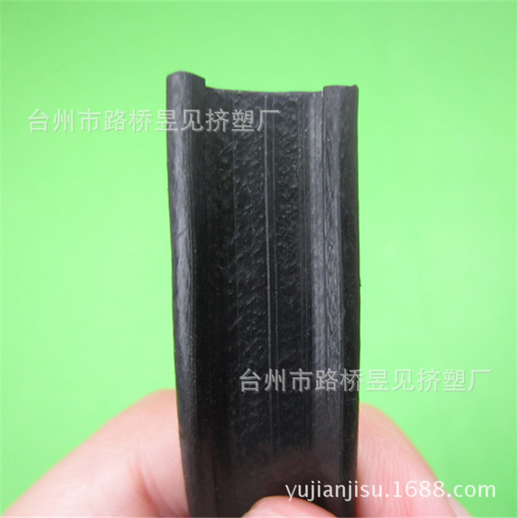 Productos de extrusión de plástico PVC suave tira de plástico sellado de bandas de borde Perfil de PVC Procesamiento de extrusión