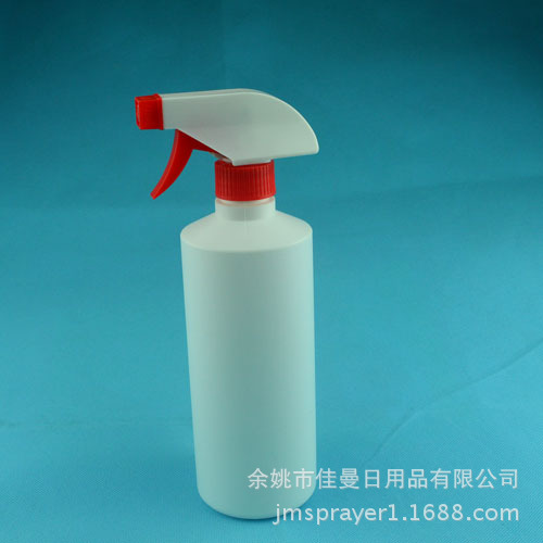 500ml圆柱形喷雾瓶 手扣式圆术形喷雾瓶 