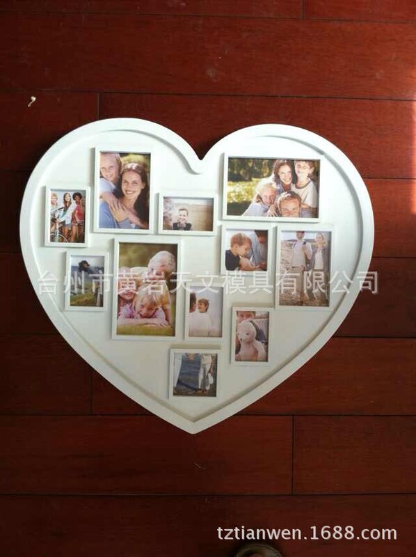Factory direct plastic photo frame, porous combination photo frame, European style, 4*6 inch 5*7 inch
