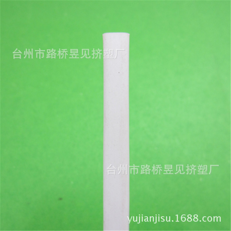 Productos de extrusión de plástico PVC tubo de plástico oval PVC tubo de extrusión de procesamiento de perfil de productos de plástico