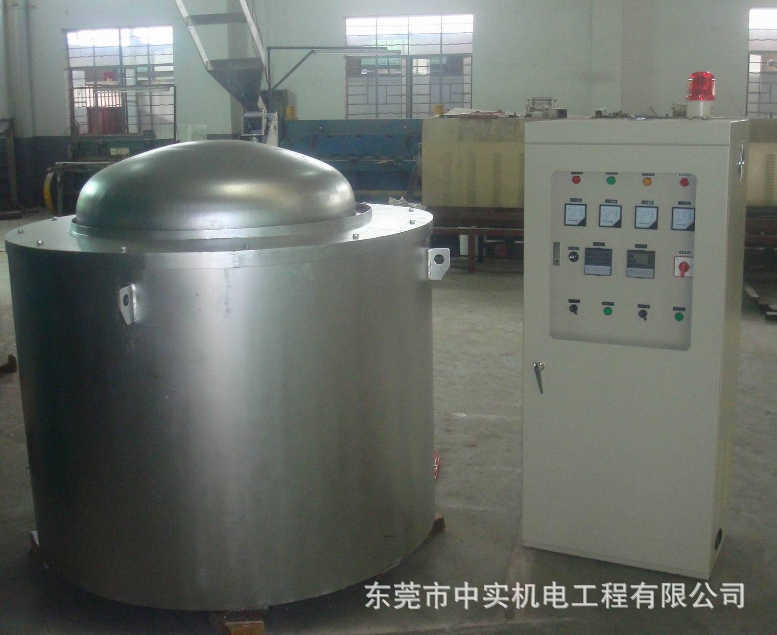 厂家供应压铸机边熔铝炉 坩埚式熔铝炉 小型熔铝试验炉