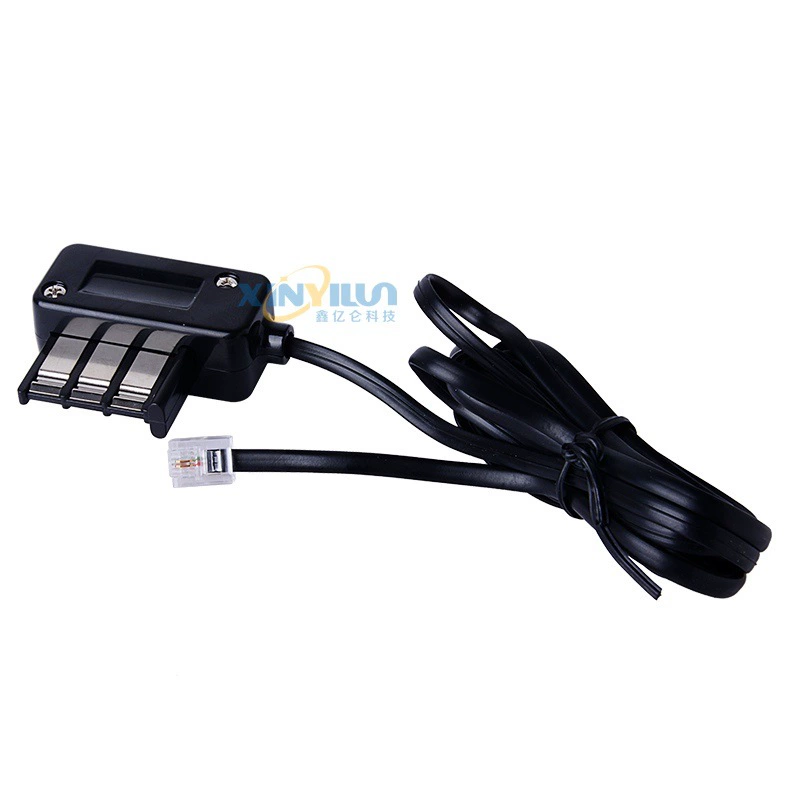 Французская телефонная головка французская телефонная вилка телефонная розетка телефонный адаптер RJ11 6p2c 2 M