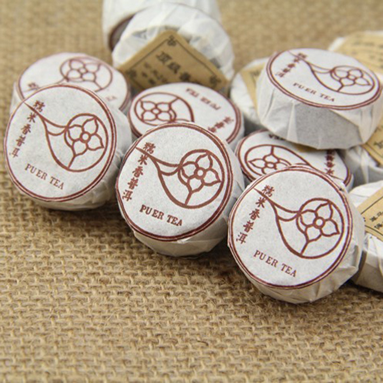 批發 雲南糯米香普洱小沱茶 洱熟茶 迷你小普洱 普康提糯香普洱茶