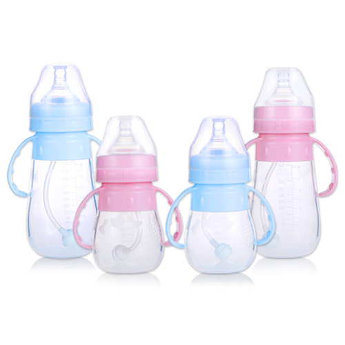 Wide-mouth silicone bottle