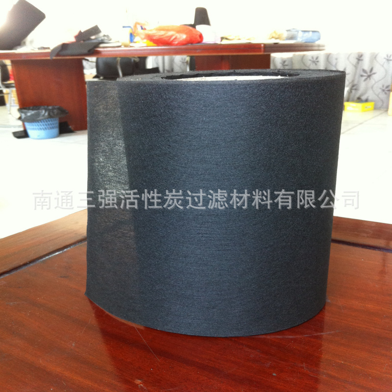 专业活性炭过滤布材料 口罩用活性碳无纺布 活性炭无纺布