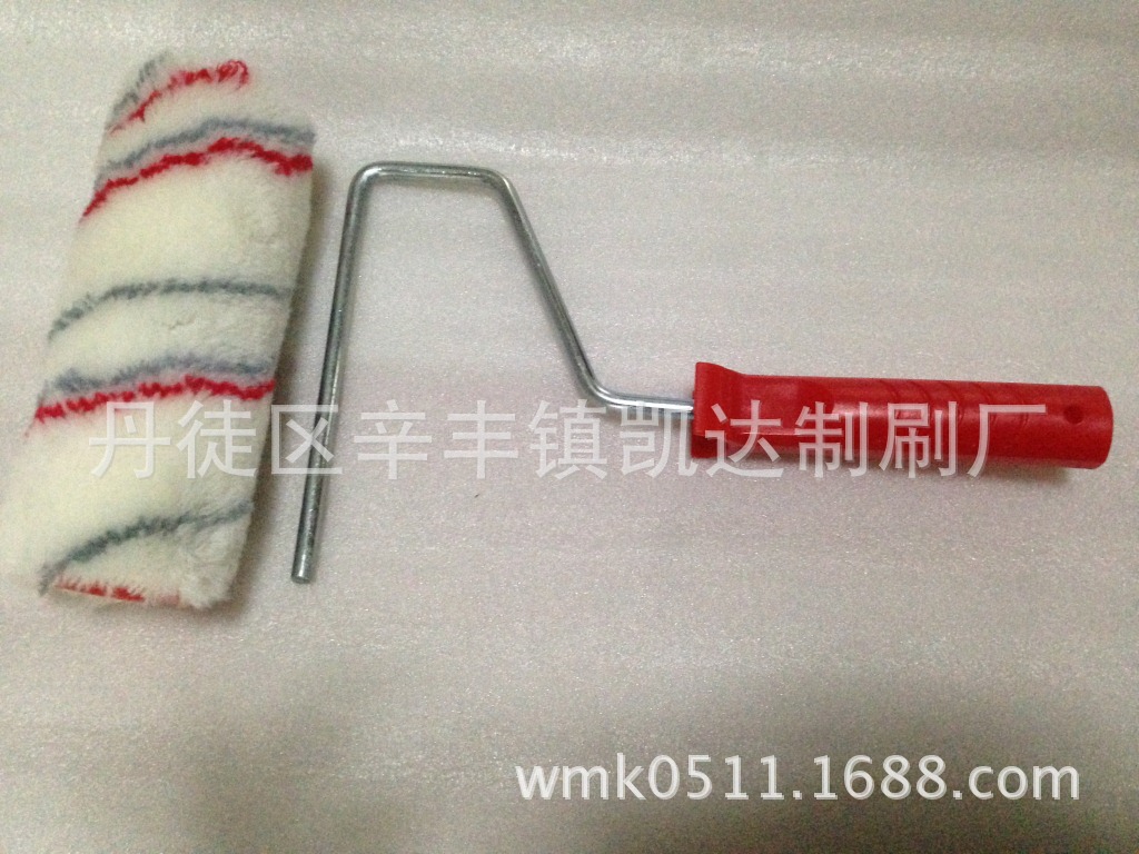 供应俄罗斯欧式一根抽红灰条纹7寸9寸月亮手柄红色闷盖