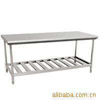 1.8米不锈钢工作台不锈钢操作台双层不锈钢工作台不锈钢调理台