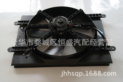 适用于五菱之光6388水箱电子扇 水箱散热器电子扇风扇总成|ms
