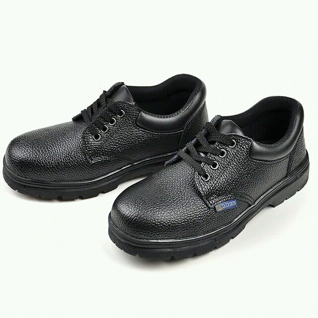 低帮压花牛皮劳保鞋 电焊工作鞋 防穿刺 安全鞋 钢头防砸鞋