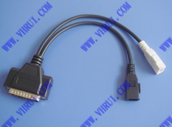 厂家直销 优良品质 厂家供应 AU主线连接线一黑一白