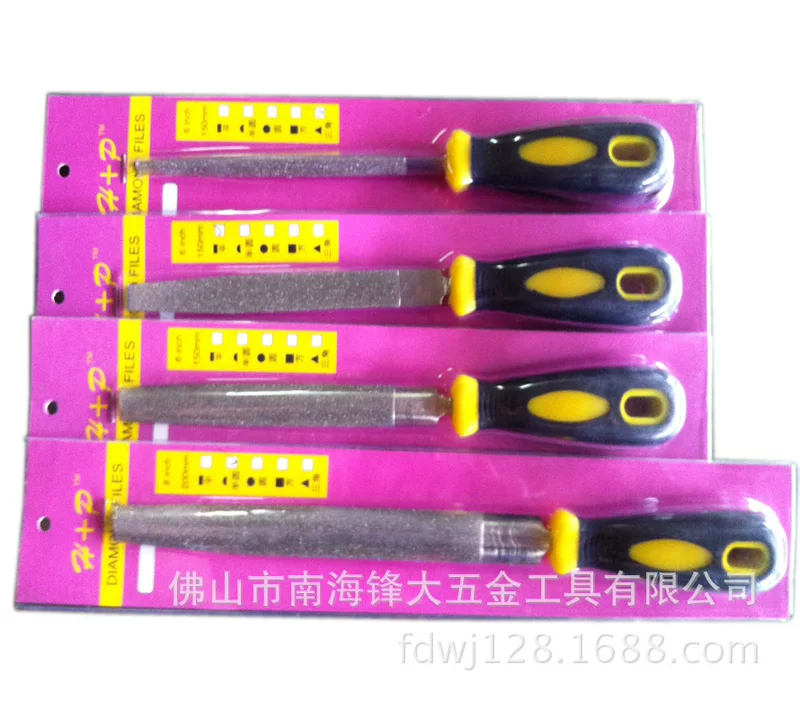 32 H+P Haifeng King Kong каменный нож, шкурка, крупное лезвие, надфиль из сплава