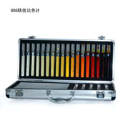 QSG Железный сверло колориметр лак, прозрачный тестер цвета масла прозрачный жидкий тестер цвета Бесплатная доставка