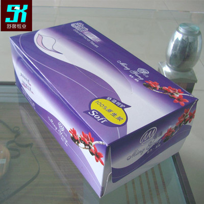 Manufactor major Produce Pumping tissue company Propaganda advertisement box-packed Kleenex customized printing LOGO