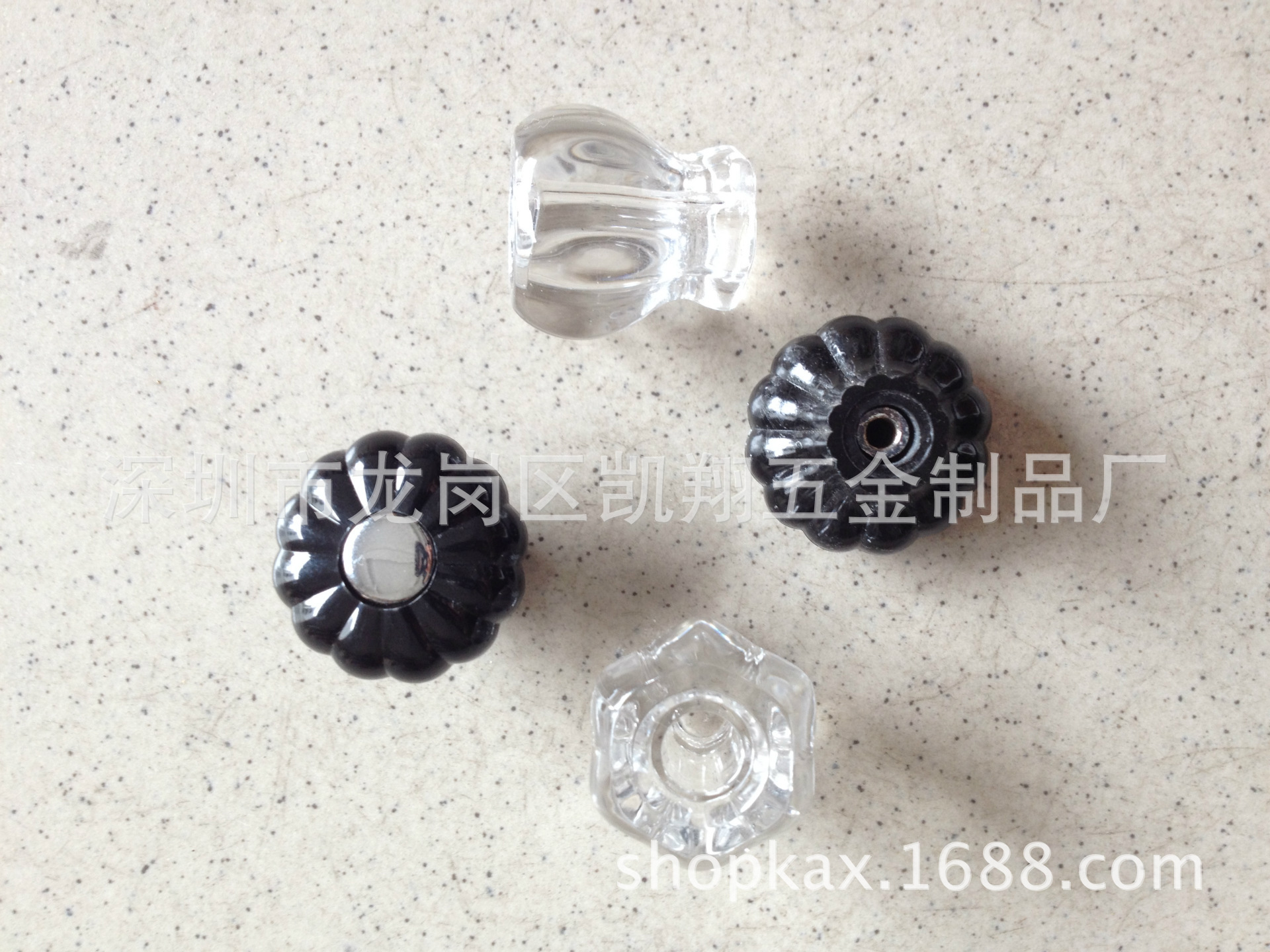 水晶拉手.南瓜拉手.亚克力拉手.黑色南瓜拉手.