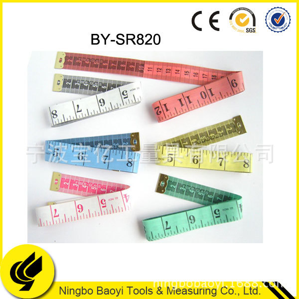 厂家供应1.5m量衣尺 设计衣服测量PVC纤维缝纫皮卷尺 可批发设计