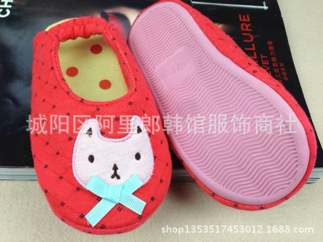 WH小貓臉傢居鞋