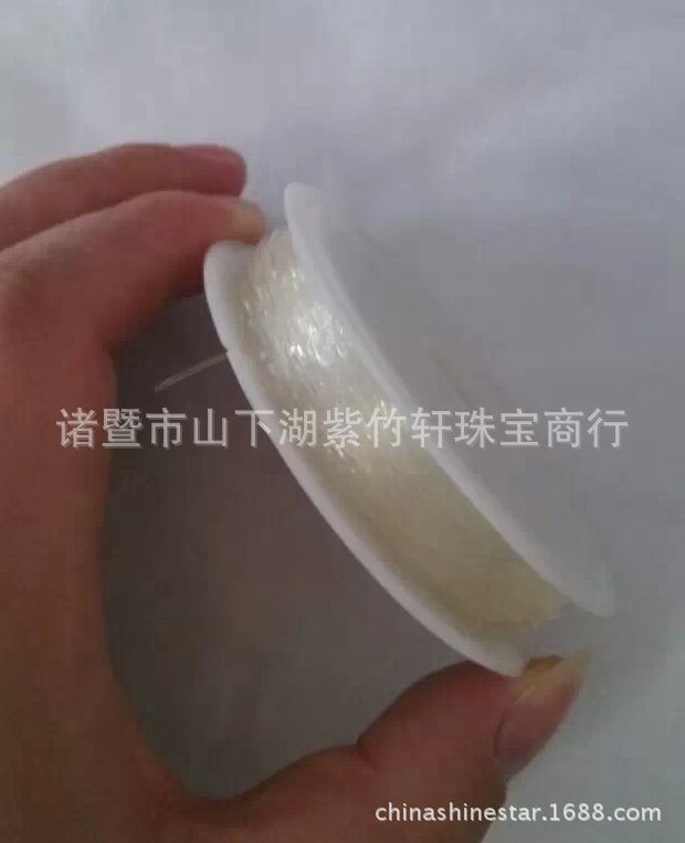 Wholesale Crystal Thread Elastic Thread String Bracelet with Pearl DIY Special