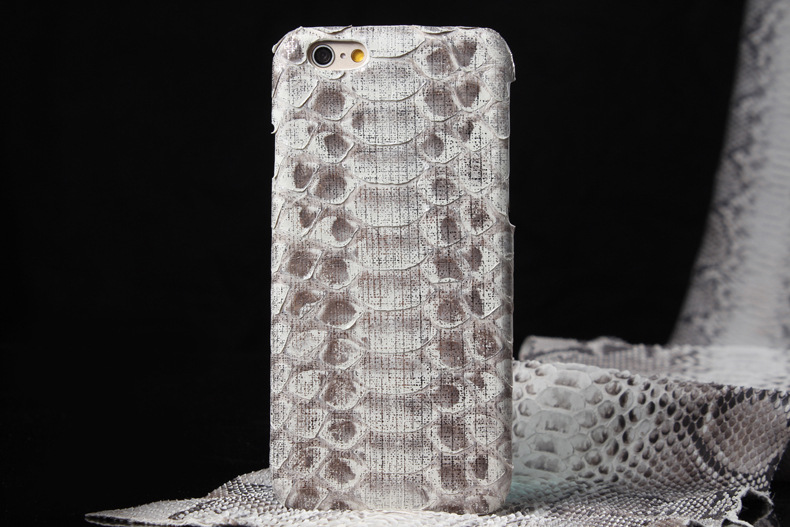 i-idea Handmade Luxury Genuine Real Python Snake Skin Leather Case Cove for Apple iPhone 6S Plus/6 Plus & iPhone 6S/6