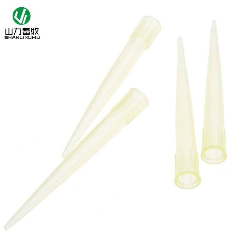 移液器吸嘴 移液枪枪头 嘴子 黄色吸头 4X49 400支