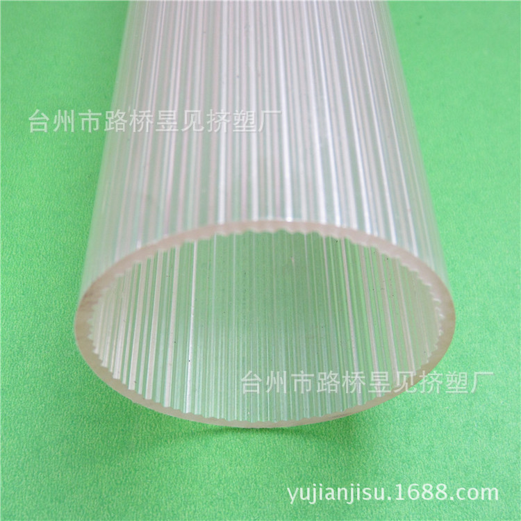 Productos de extrusión de plástico Tubo de PC transparente Tubo de PC Tubo de embalaje de gran diámetro Procesamiento de extrusión Productos personalizados