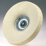 日本YANASE   圆锥形毛毡磨片   M10FV