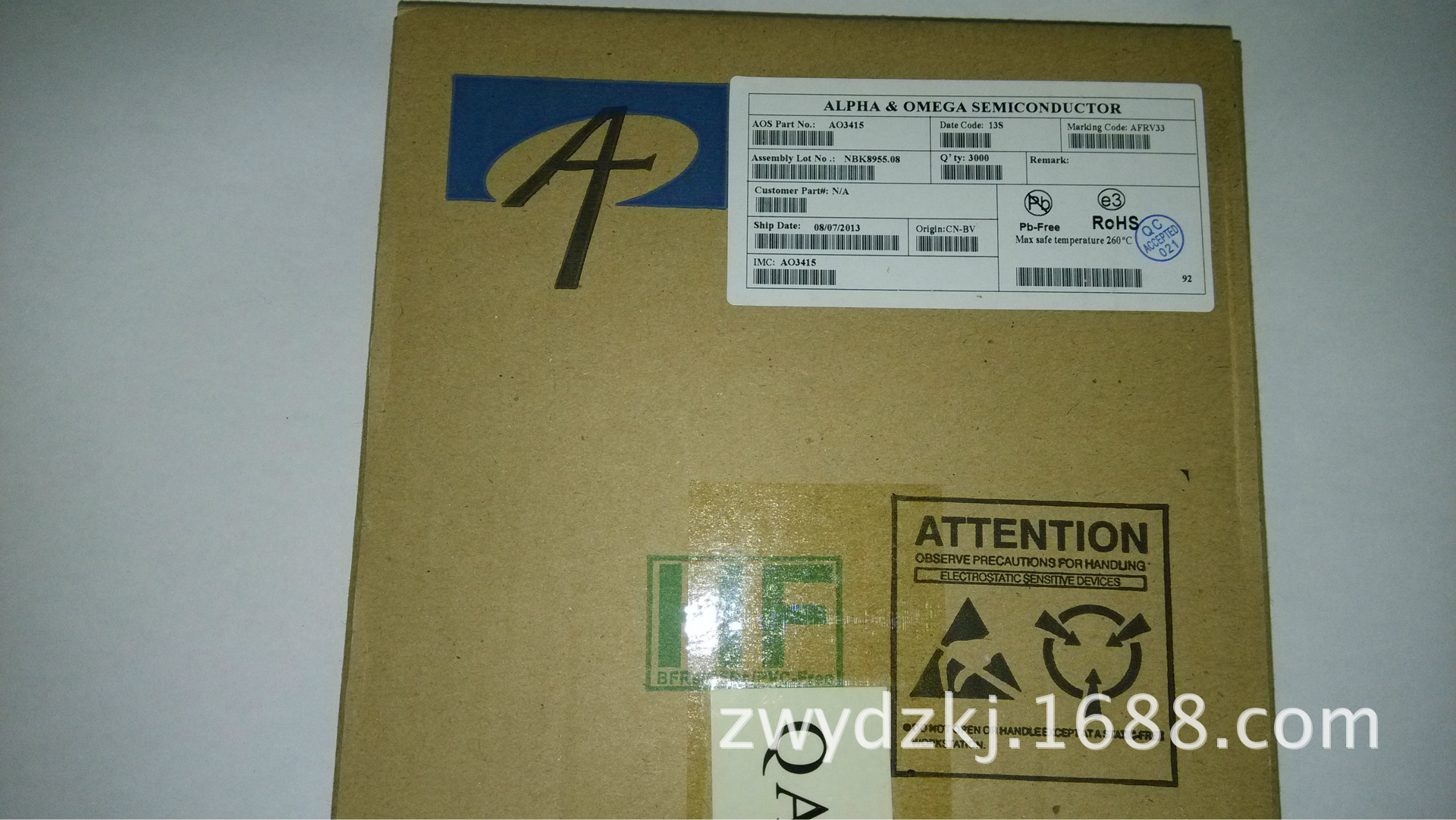 原装正品现货AO3418L MOSFET N-CH 30V 3.8A SOT23 询价为准