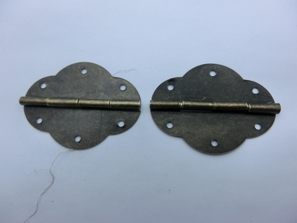 仿古合页46*34花边合页平合页弹簧铰蝴蝶合页元宝合页